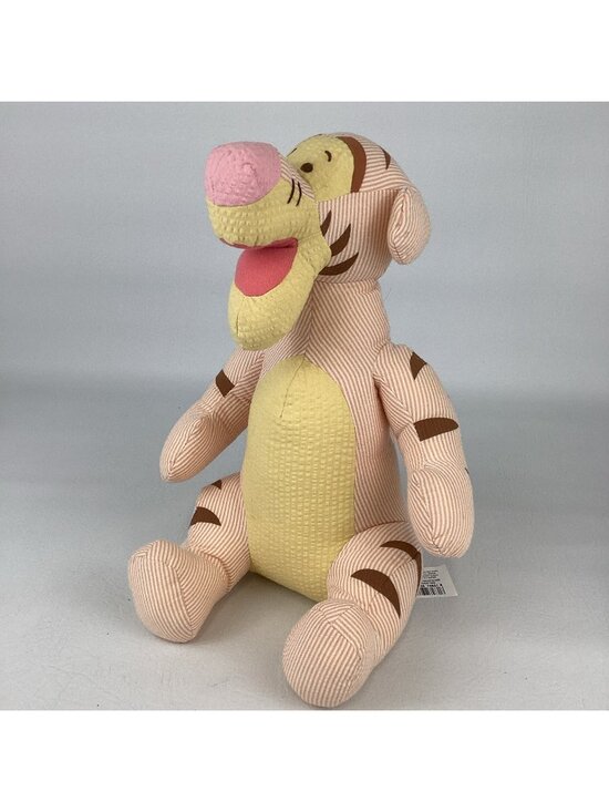 Disney Store Other - Disney Store Winnie Pooh Friends Seersucker Tigger 13" Plush Stuffed Animal Toy
